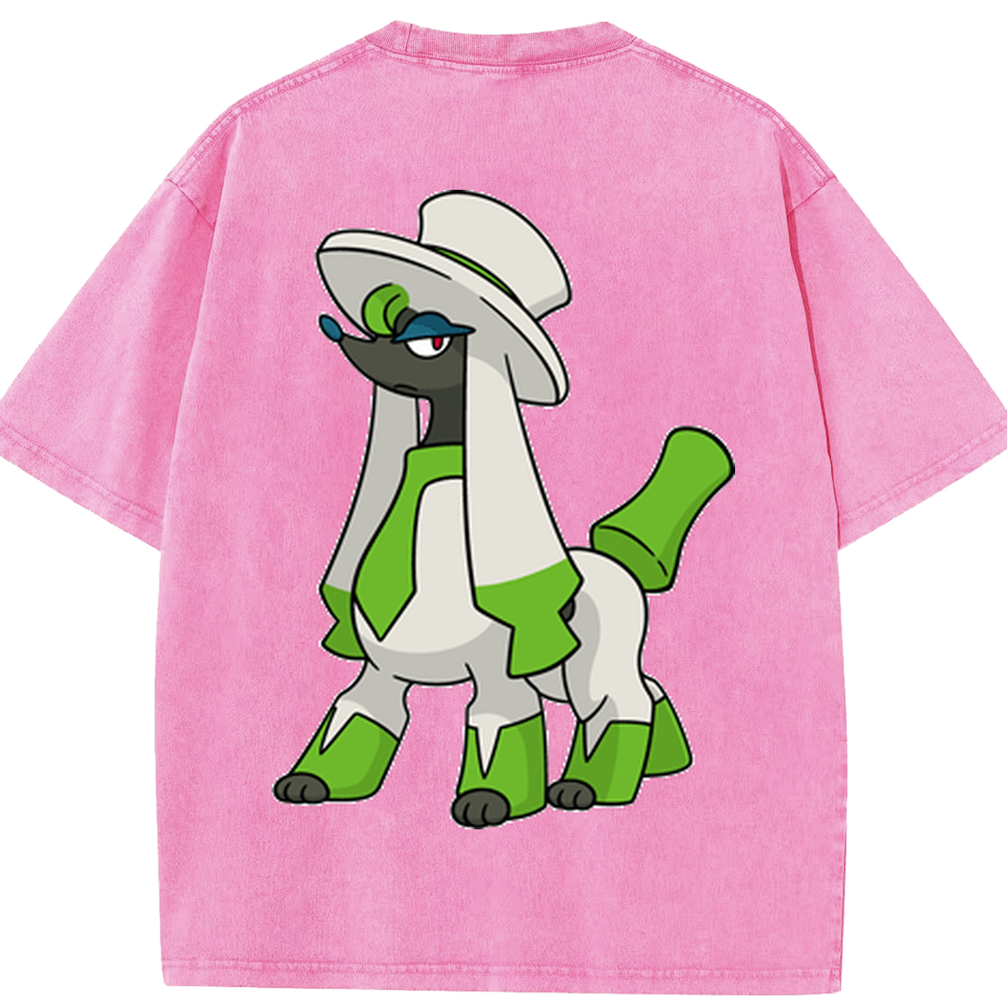 （画像用） ポケットモンスター Pokémon 綿100% ヴィンテージ風 半袖Tシャツ（背面プリント）